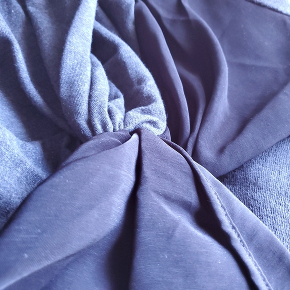 Twisted-Front Sweatshirt Dress - Picture 5 of 6